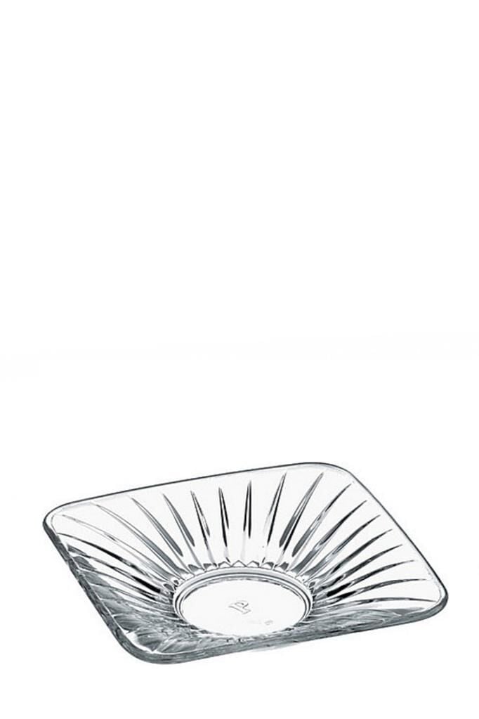 KARE OPTİKLİ 6'LI ÇAY TABAK