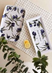 OLİVOS DİKDÖRTGEN SERVİS TABAK 35X16CM