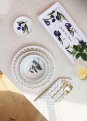 OLİVOS DİKDÖRTGEN SERVİS TABAK 35X16CM