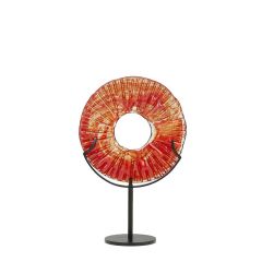 CAM DİSK KIRMIZI 25CM