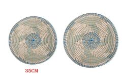 HASIR DUVAR SÜSÜ LACİVERT MAVİ 35CM