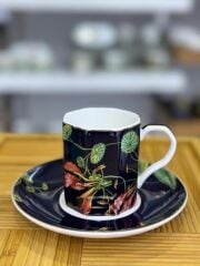 ARİA LACİVERT TEK KİŞİLİK TÜRK KAHVESİ FİNCANI