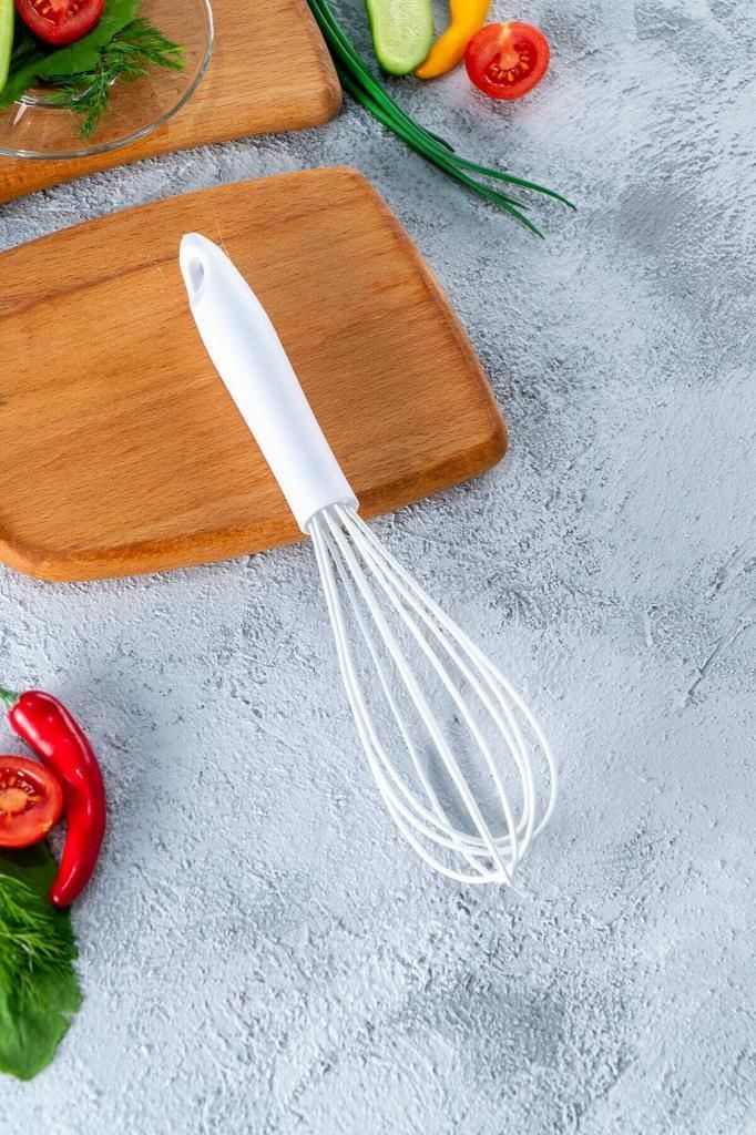 BEYAZ SİLİKON ÇIRPICI 27CM