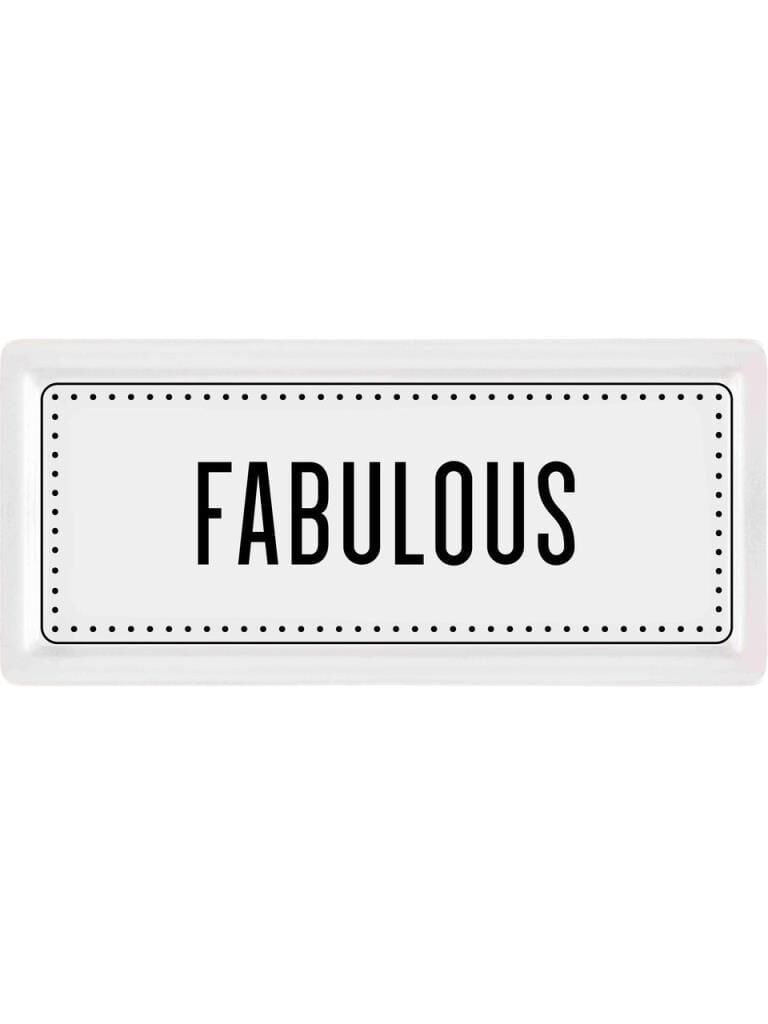 FABULOUS DİKDÖRTGEN SERVİS/SUNUM TABAK 35X16CM