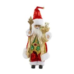 KIRMIZI PULLU NOEL BABA 35cm