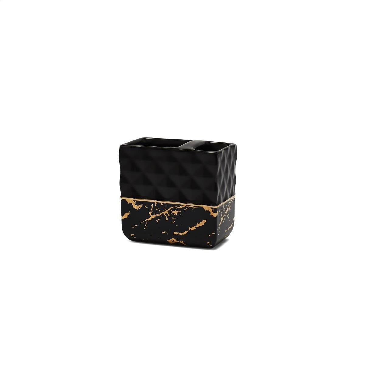 NERO SİYAH MERMER DİŞ FIRÇALIK