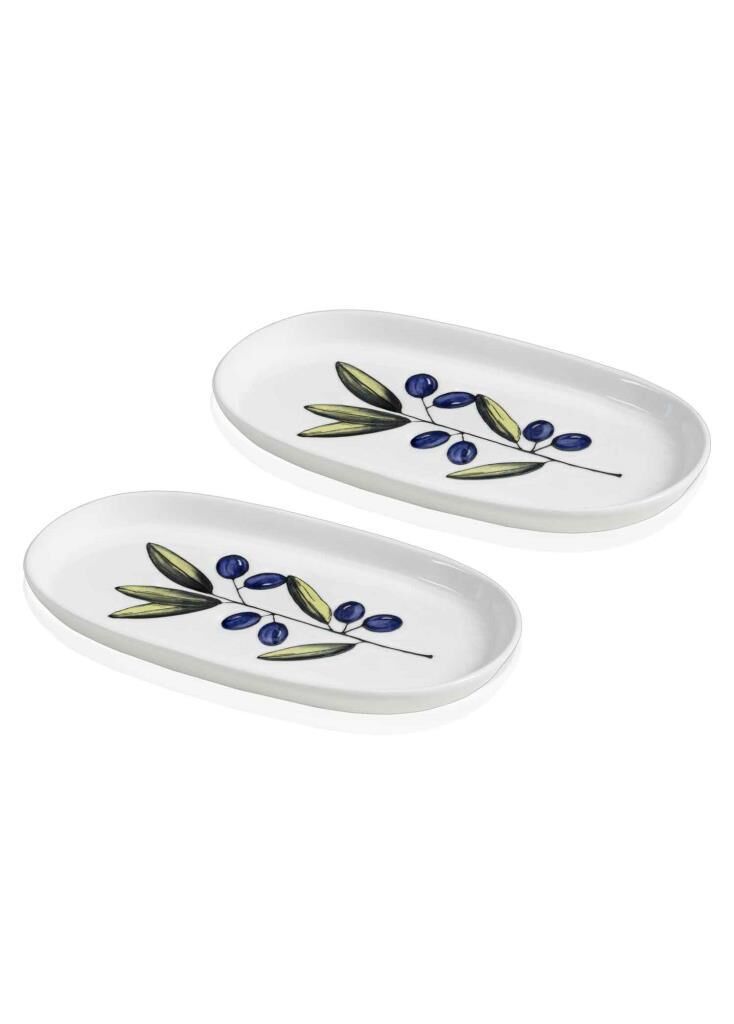 OLİVOS OVAL 2'Lİ SERVİS TABAK 29CM