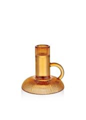 AMBER CAM DEKORATİF MUMLUK 10X10CM