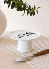 OLİVOS AYAKLI SERVİS TABAK 10X19CM