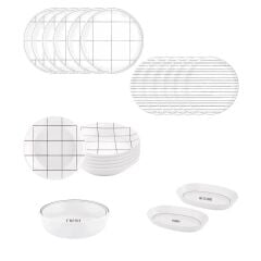 DAILY TUNES 6 KİŞİLİK 21 PARÇA YEMEK TAKIMI