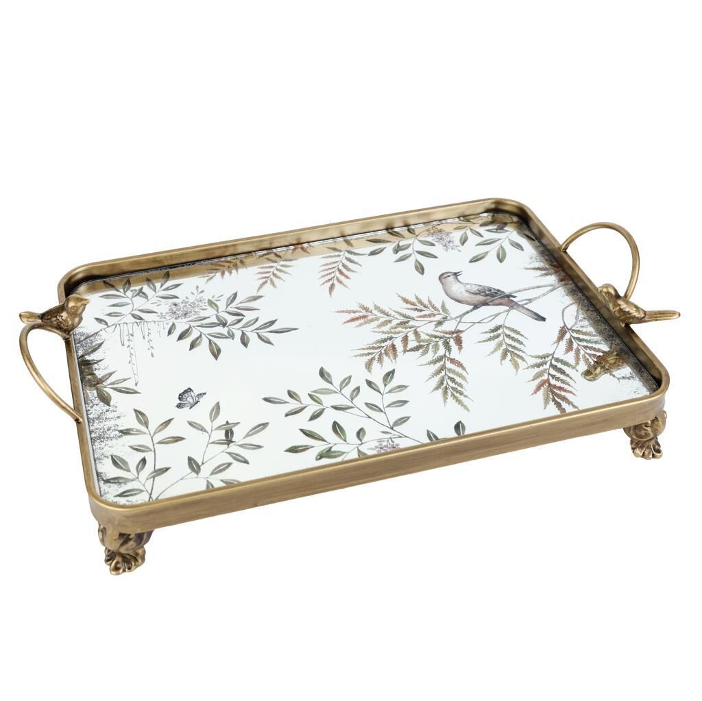 LYON ANYALI KUSLU TEPSİ 41X25X9CM