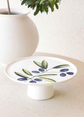 OLİVOS AYAKLI SERVİS TABAK 10X26CM