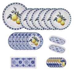 ODORE Dİ LİMONE 6 KİŞİLİK 22 PARÇA SERVİS/KAHVALTI TAKIMI