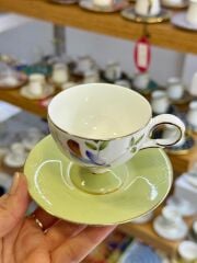 GREEN GARDEN TEK KİŞİLİK TÜRK KAHVESİ FİNCANI