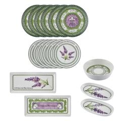 PROVENCE 6 KİŞİLİK 17 PARÇA YEMEK TAKIMI