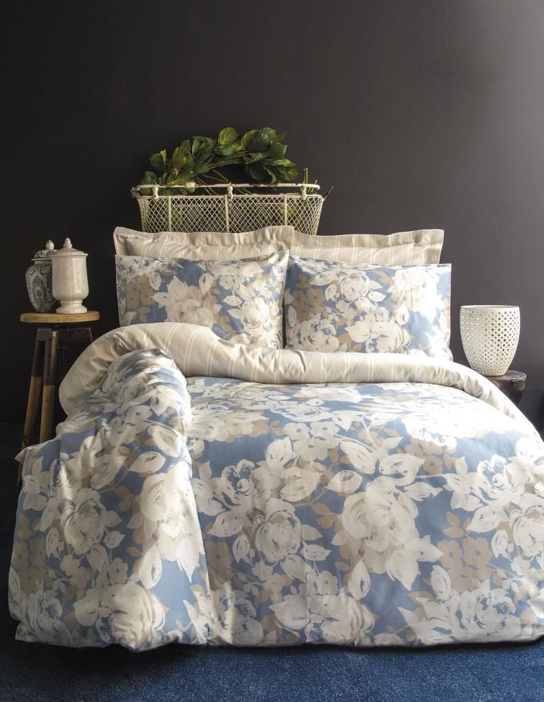 DECO ROSE SATEN ÇİFT KİŞİLİK NEVRESİM TAKIMI