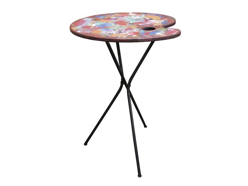 RESİM PALETİ SEHPA 52X46X83CM