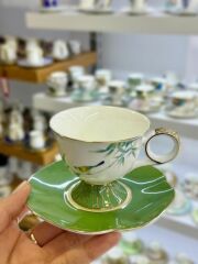 BIRDLY YEŞİL 6 KİŞİLİK TÜRK KAHVESİ FİNCANI