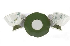 BIRDLY YEŞİL 6 KİŞİLİK TÜRK KAHVESİ FİNCANI