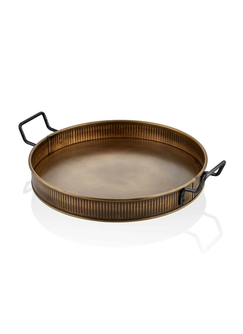 ALTIN ESKİTME TEPSİ 47cm