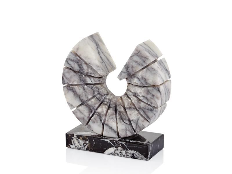 EVZA MERMER LEYLAK KAİDELİ PATLATMA DİSK DEKOR 20CM