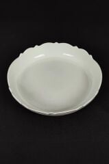 WAVE BEYAZ ALTIN YUVARLAK SUNUM TABAK 32CM