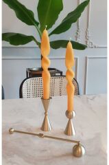 HARDAL BURGU 2'Lİ ŞAMDAN MUM 25CM