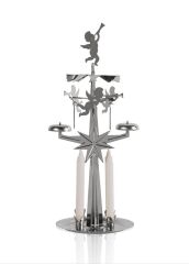 GÜMÜŞ ANGEL MUMLUK 32CM
