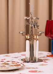 GÜMÜŞ ANGEL MUMLUK 32CM