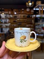 VIVIENNE SARI 6 KİŞİLİK TÜRK KAHVESİ FİNCANI