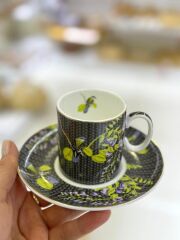 KAREN 6 KİŞİLİK TÜRK KAHVESİ FİNCANI 18 PARÇA