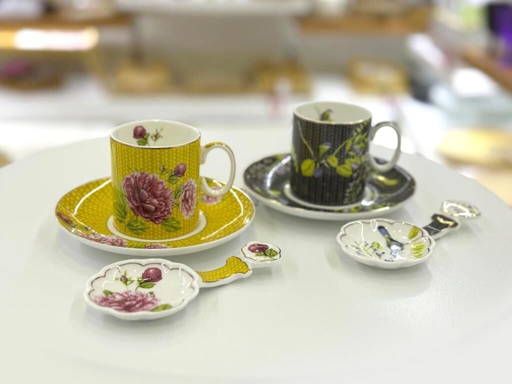 KAREN 6 KİŞİLİK TÜRK KAHVESİ FİNCANI 18 PARÇA