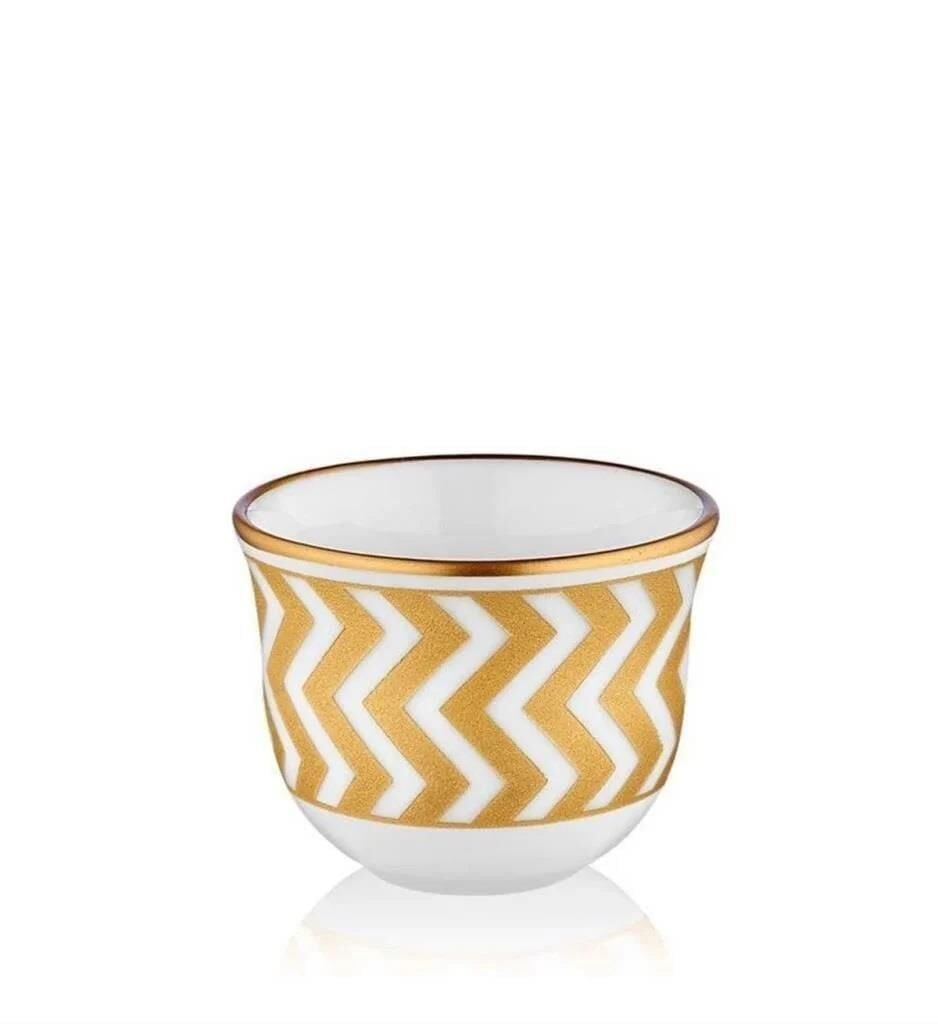 KOLEKSİYON EVALIZA GAWA ZİGZAG ALTIN  LOKUMLUK 1 ADET