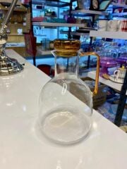 AMBER CAM KAPAKLI SÜRAHİ/YAĞDANLIK 1800ML