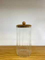 LİNE AKASYA CAM KARE KAVANOZ 1550ML