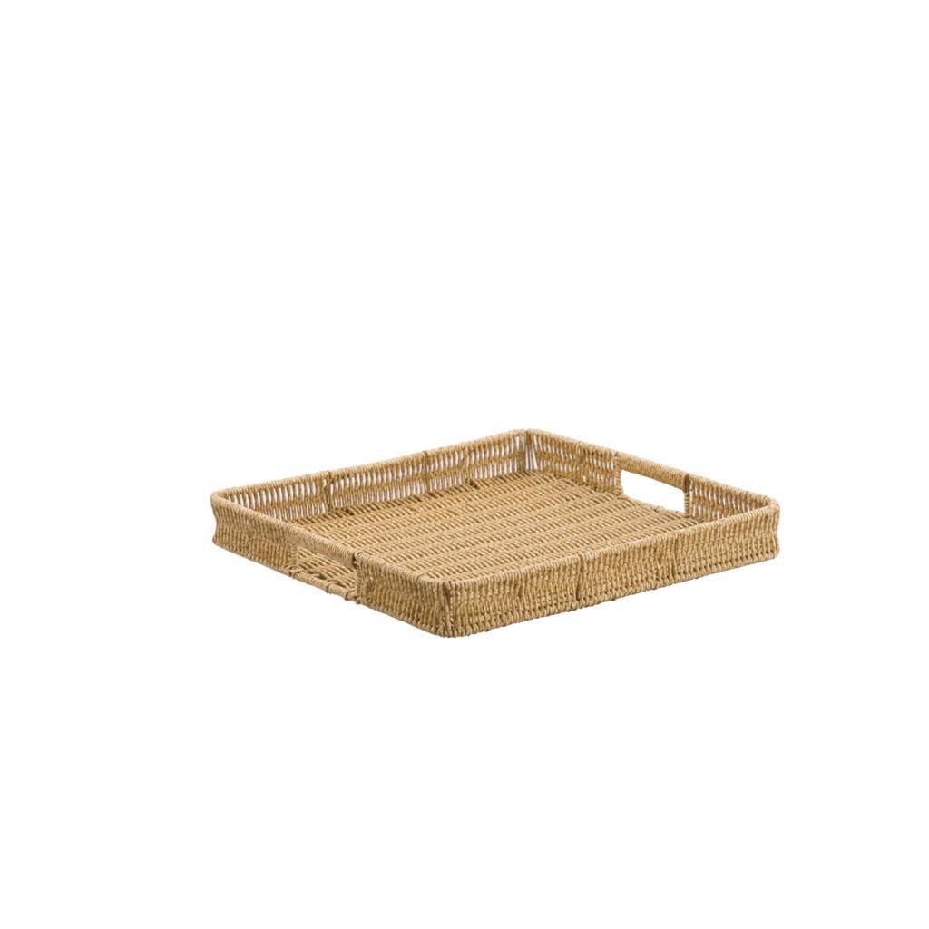 SENTETİK HASIR KARE TEPSİ 26CM