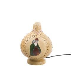 SU KABAĞI MEVLANA İŞLEMELİ DEKORATİF AYDINLATMA 29CM