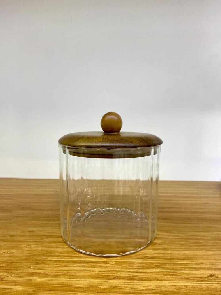 LİNE AKASYA CAM KARE KAVANOZ 750ML