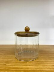 LİNE AKASYA CAM KARE KAVANOZ 750ML