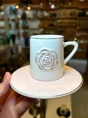 ROZSA 6 KİŞİLİK TÜRK KAHVESİ FİNCANI