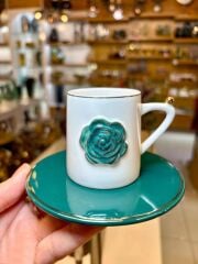 ROZSA 6 KİŞİLİK TÜRK KAHVESİ FİNCANI