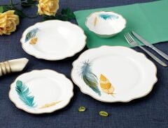 COLOR WING 6 KİŞİLİK 24 PARÇA YEMEK TAKIMI