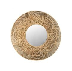 RATTAN DEKORATİF AYNA 55CM