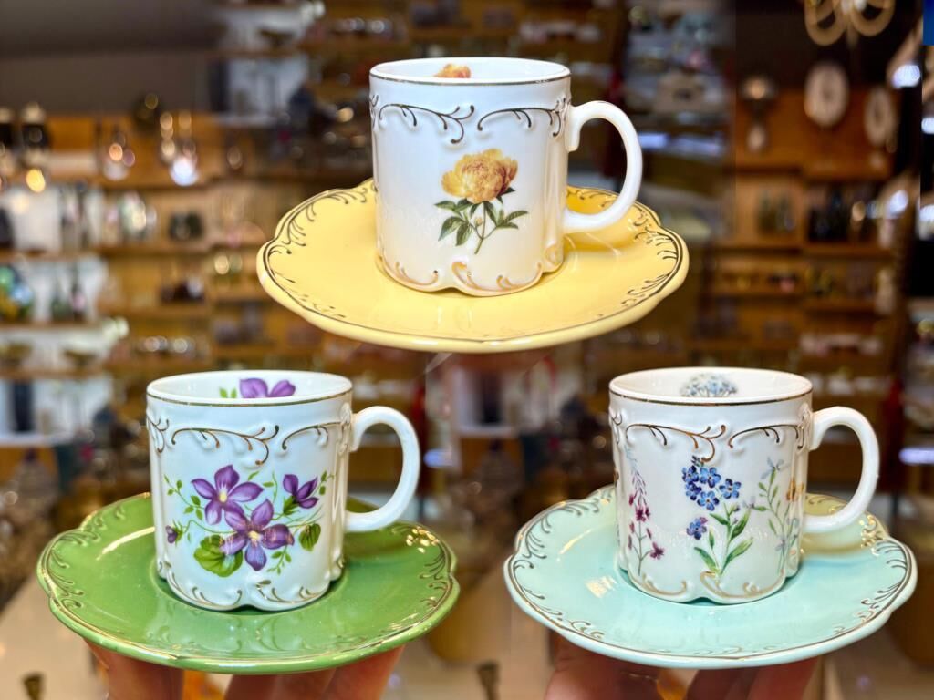 VIVIENNE 6 KİŞİLİK TÜRK KAHVESİ FİNCANI