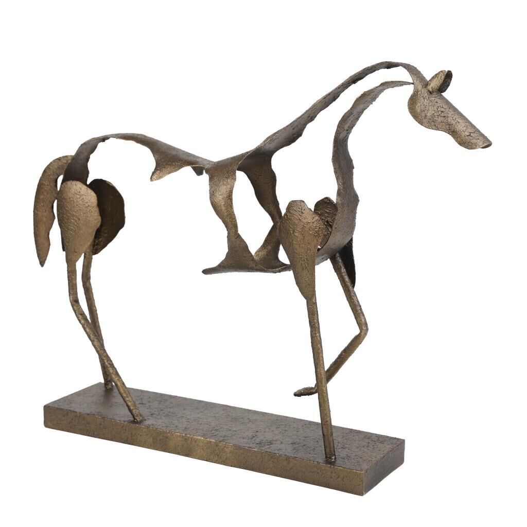 LYON ESKİTME AT DEKOR 42X8X35CM