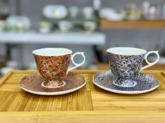 CROCO 2 KİŞİLİK TÜRK KAHVESİ FİNCANI