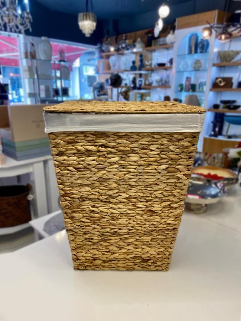 BEJ HASIR ÇAMAŞIR SEPETİ 45X36X58CM