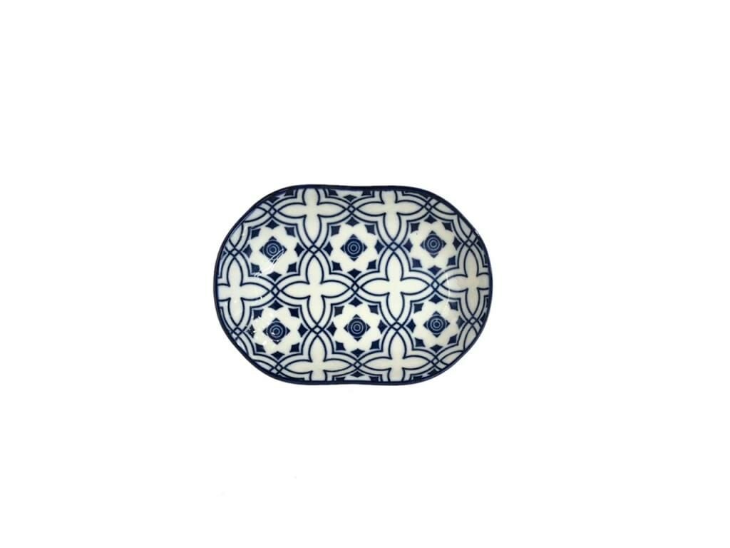 İZNİK SERİSİ OVAL LOKUMLUK 10 CM