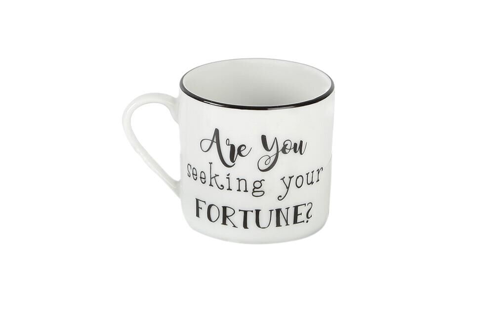 BE HAPPY TABAKSIZ KLASİK KAHVE FİNCANI(FORTUNE)