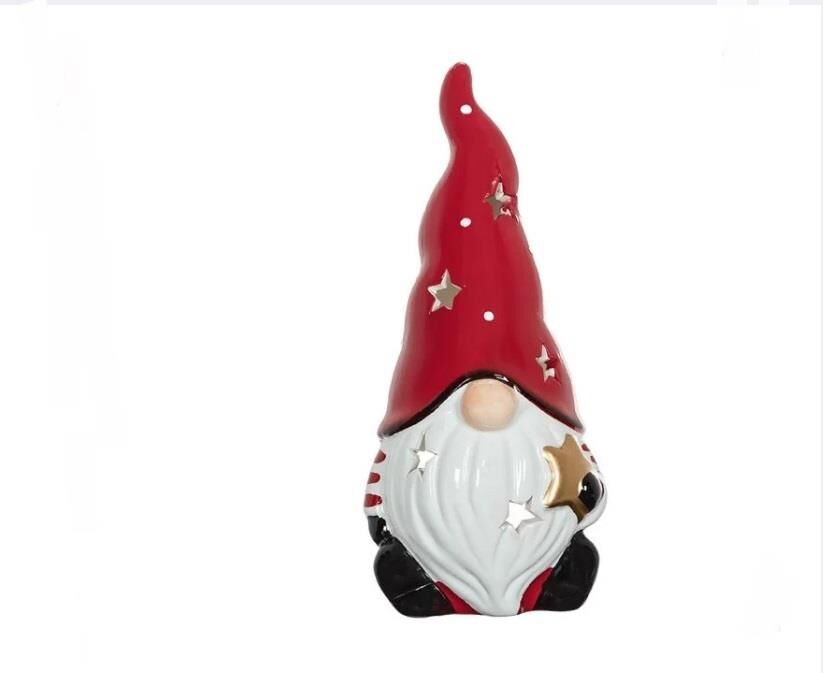 CÜCE TEALIGHT NOEL MUMLUK DEKOR 8X8X22CM